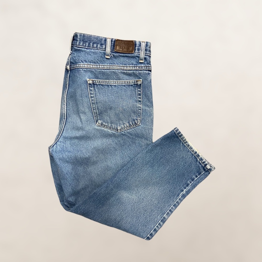 Vintage L.L. Bean Distressed Mom jeans